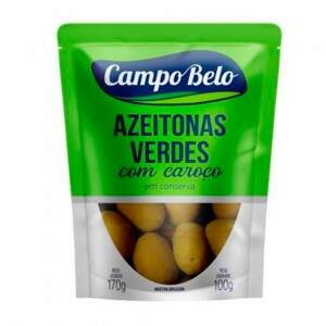 Azeitona verde sachet 100g