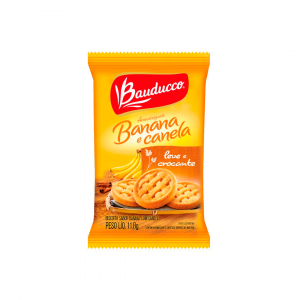 Biscoito sachet banana c canela Bauducco 13,9g