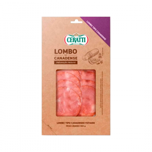 Lombo canadense fatiada Ceratti 100g