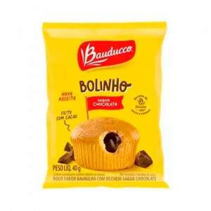 Bolinho baun com chocolate Bauducco 40g