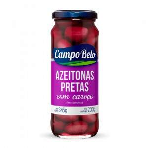 Azeitona preta campo belo 200g