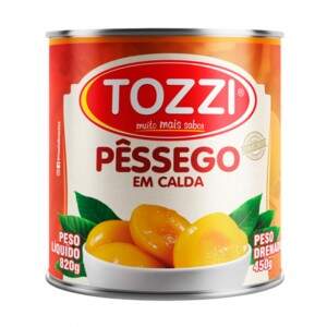 Pessego em calda 450g