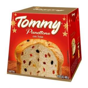 Panettone frutas Tommy 400g